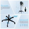 SEGAWE 1300W Adjustable Hooded Floor Salon Hair Bonnet Dryer Stand