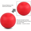 WOVTE 2 Pack Massage Lacrosse Balls for Sore Muscles, Shoulders,