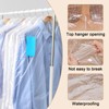 Hejo Pack of 30 Transparent Plastic Garment Covers, 60 x