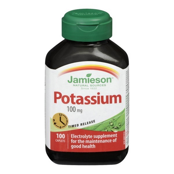 Jamieson Potassium 100mg, 100