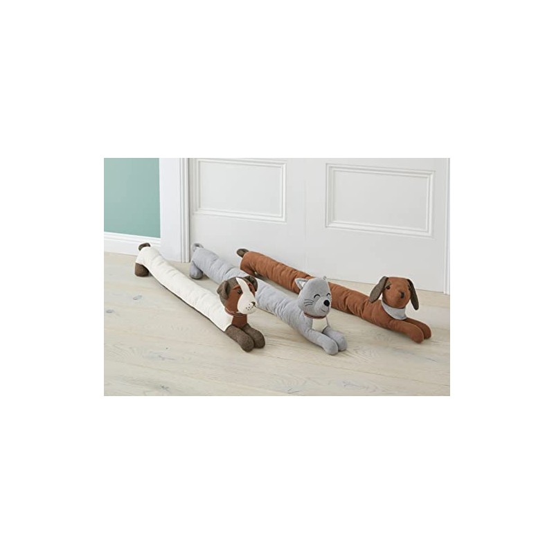 Pilbeam Living Nemo The Cat Plush Fabric Weighted Heavy Draught