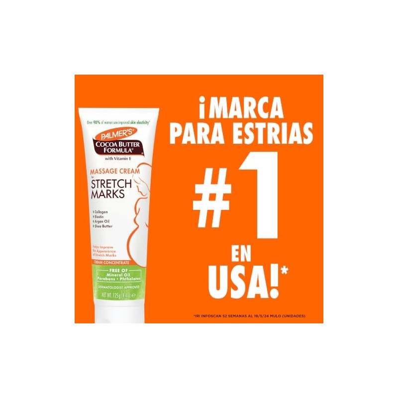 Palmers Cocoa Butter Formula Crema Concentrada de Masaje para las
