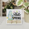 Spring Decor Farmhouse Hello Spring Gnome Wood Box Sign Spring