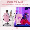 HOMEFLA Computer Gaming Desk Chair Ergonomic Lumbar Support with Flip-up