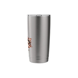 Patriotic American Flag and Military Boots Memorial Stainless Steel Insulated Tumbler
