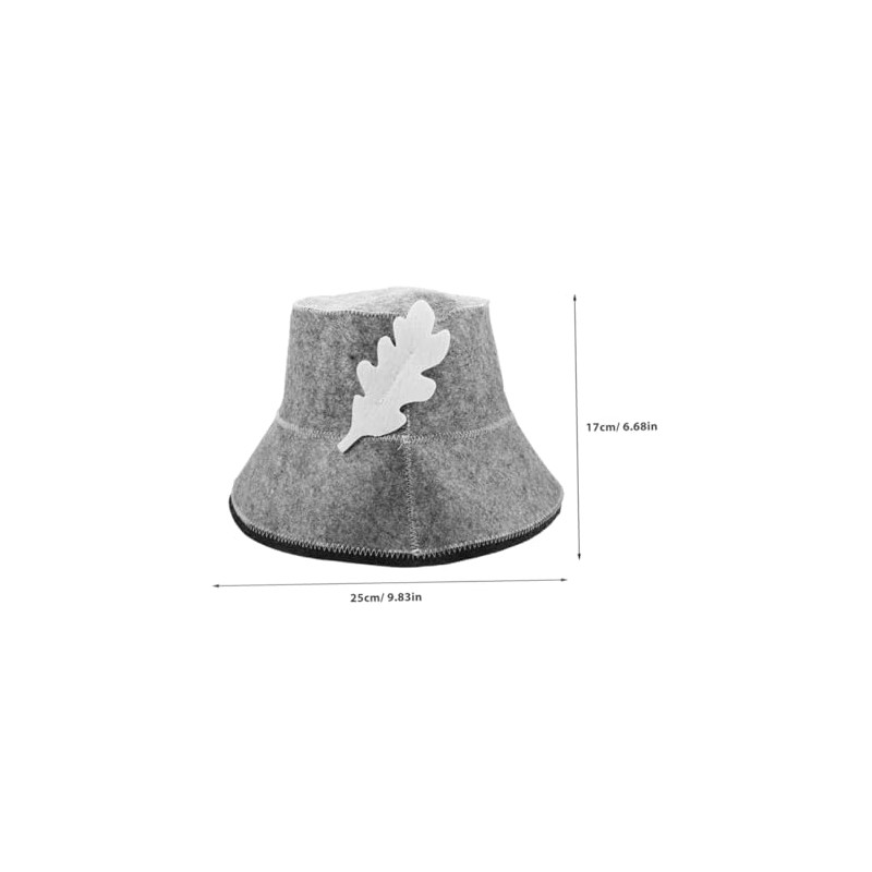 Baluue Gorros Sauna Portátiles Ducha Fieltro Ligeros Absorbentes