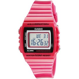 Casio Unisex W215H-4A Classic Digital Stop Watch
