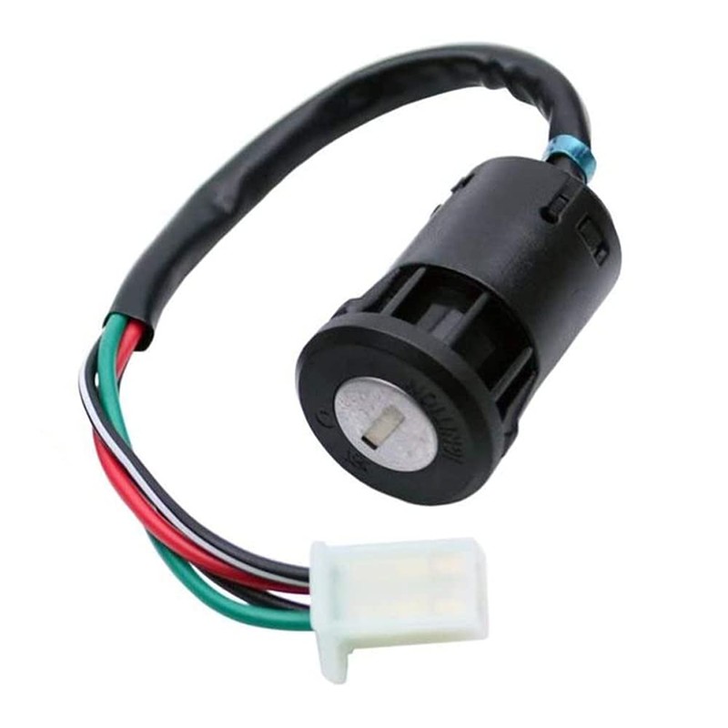 ANCLLO 4 Pin Ignition Key Switch 4 Wire for 50cc