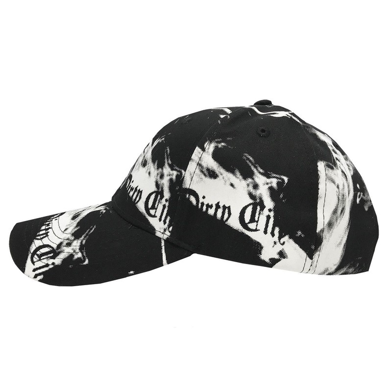 One Limitation Black and White Simple Men's and Women's Cap
