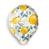 DEMDACO Juicy Yellow Lemons 6 x 4.5 Stoneware Spoon Rest