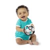Bright Starts Oball Grippin' Goals Rattle Soccer Ball - Black
