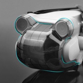 MZSX Mini 3 Pro Gimbal Protector, Camera Protector Lens Cover Cap Lens Hood Gimbal Guard for DJI Mini 3 Pro Drone Replacement Accessories, Waterproof Lens Protection Filters, dji mini 3 accessories