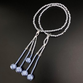 WONDERFUL LOTUS 妙｜蓮｜花 Soka Gakkai Soka Gakkai Prayer Beads Colorful Pearl Beads SGI Prayer Beads For Women and Children Size S PC Pearl New Water Crystal Construction Two-Color Prayer Bead Tassel PU
