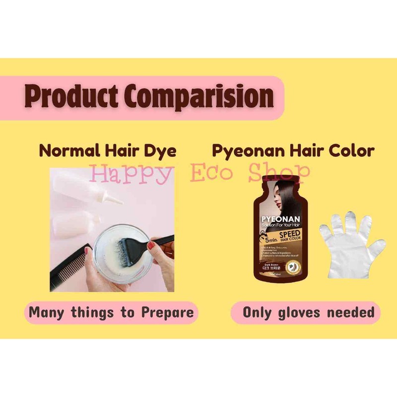 Pyeonan Ready Stock New Version PYEONAN Speed Hair Color -