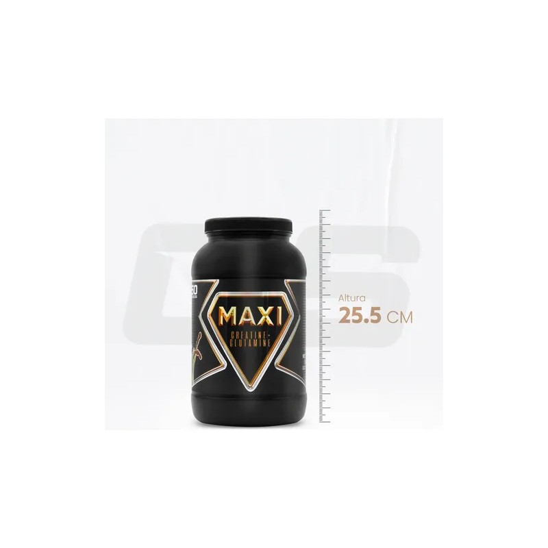 Creatina Glutamina En Polvo 1kg Maxi Protein 50 Servicios