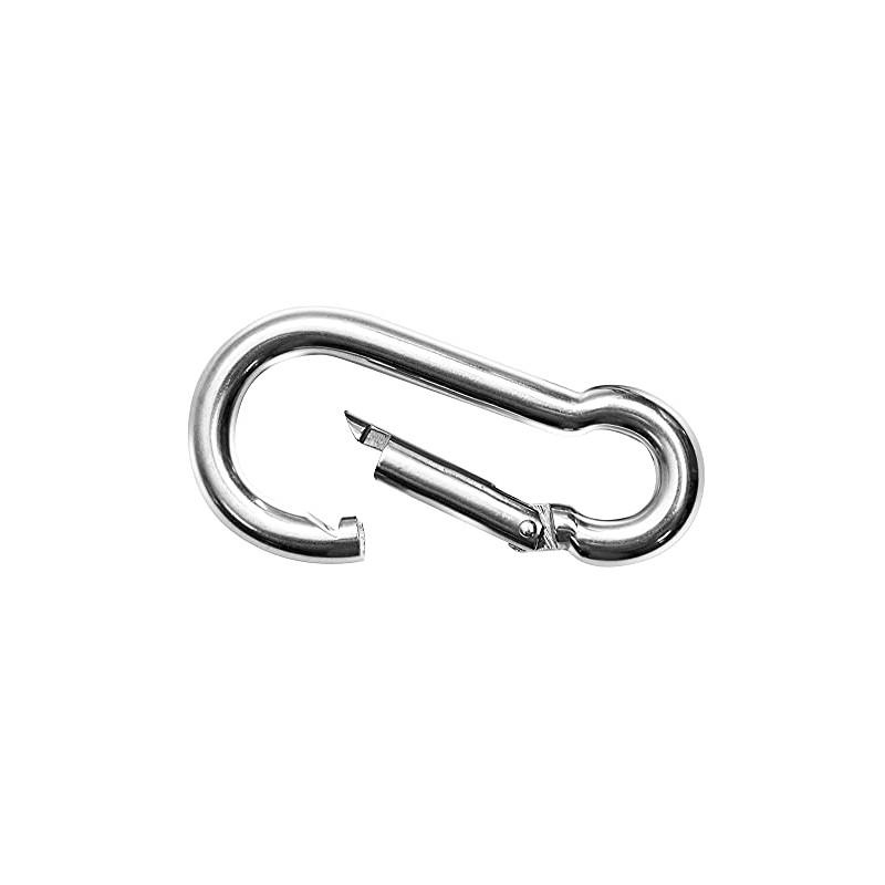 Screws City M8 x 80mm Steel Snap Hook Carabiner Clip
