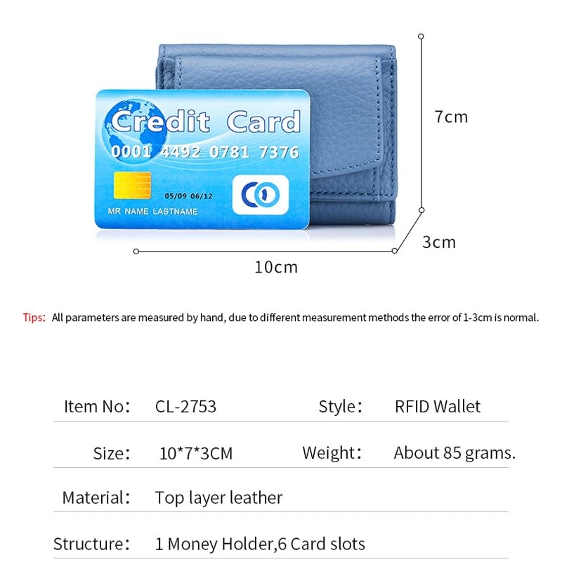 Yocipa Women's Mini Wallet, Popular, Coin Purse, Small, Trifold Wallet,