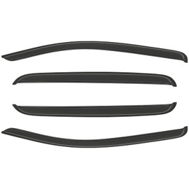 OCPTY Window Visors Fits For Tacoma 2016 2017 2018 2019 2020 Tape-on Rain Guards Side Window Deflectors 4 Pieces