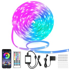 vimeepro LED Strip Lights Waterproof for Bedroom Indoor Outdoor Use