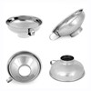 Funnel Stainless Steel 2 Pieces Jam Funnel Wide Mouth Preserving