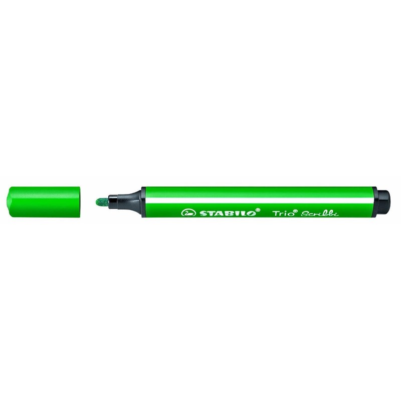 Stabilo Set of 3 Trio Scribbi Triangular Felt-Tip Pens -
