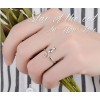 Dtup Anillo Kitten Elegante Plata Gato Regalo Minino Cat Kawaii