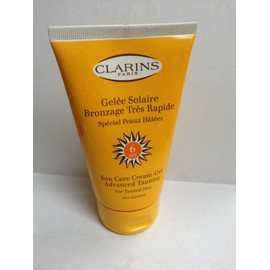 Clarins SUN CARE CREAM-GEL ADVANCED TANNING BY CLARINS SPF 6 NEW