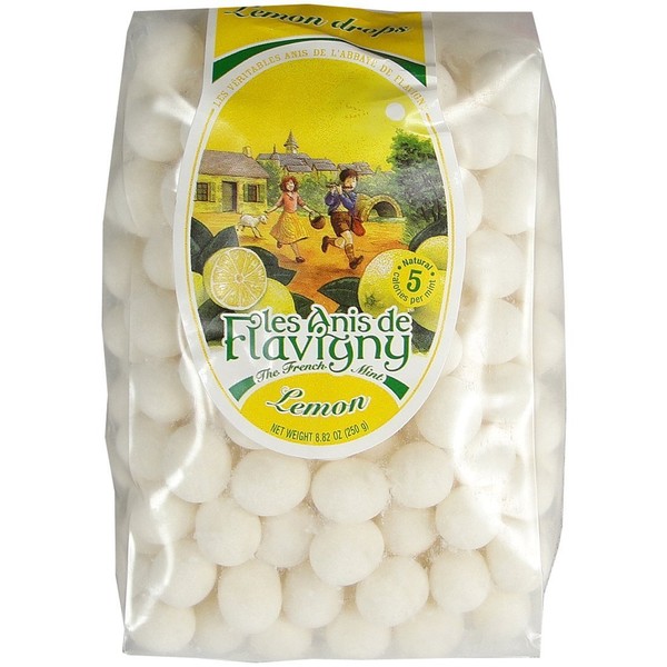 Lemon Abbaye De Flavigny Anise Drops All Natural Bulk 8.8