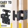 Yaocom Five-Knuckle Hinge for 3/4" Door Thickness, 270 Degree Hinge