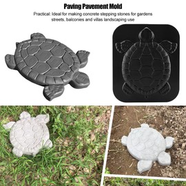 Concrete Paving Stone Molds, Stepping Stone Walkway Cement Molds, Reusable Paving Stone Template for Courtyard Garden