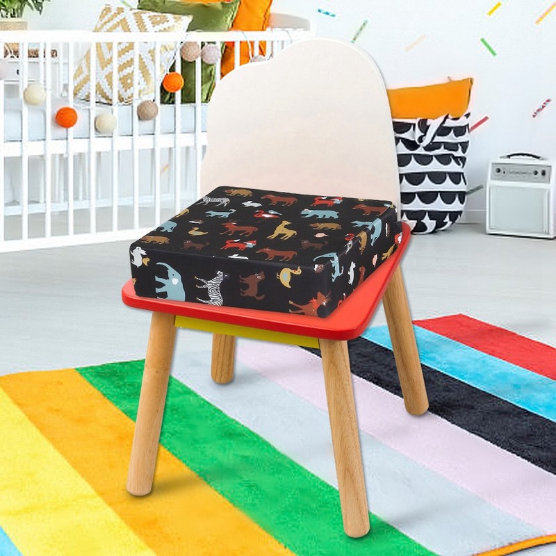 Toddler Seat Cushion Chair Increasing Kids Portable Adjustable Highchair Seat