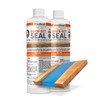 WiseBond Quick Set Seal 1-Quart Kit, Epoxy Resin Seal Wood