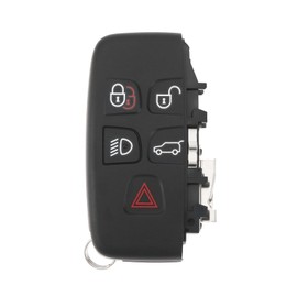 EMSea 5-Button Car Smart Remote Key Shell C2D4949 Compatible with Jaguar XE XF XJ Key Fob Housing Key Shell Replacement Car Remote Controls Key Fob Cover Case