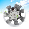 25W Wall Mounted Exhaust Fan Low Noise Home Bathroom Kitchen