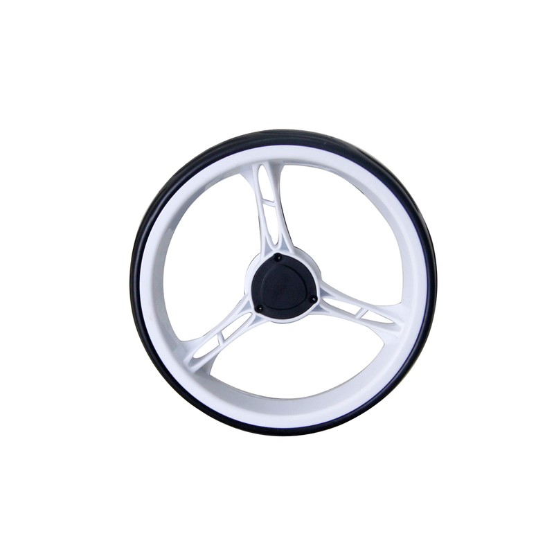 Qwik-Fold 360 Swivel 3 Wheel Push Pull Golf CART -