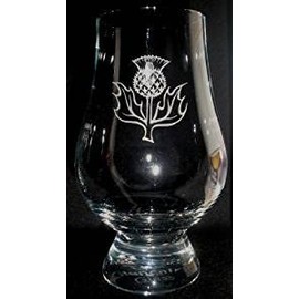SCOTLAND THISTLE GLENCAIRN SCOTCH MALT WHISKY TASTING GLASS