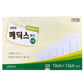 Q&amp;Q Medics Band Dressing Band-Aid No. 4 50 pieces / 큐앤큐 메딕스 밴드 드레싱 반창고 4호 50개입