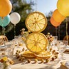 Whitejianpeak Dried Lemon Slices 3.52 oz, Dehydrated Lemon for Cocktails