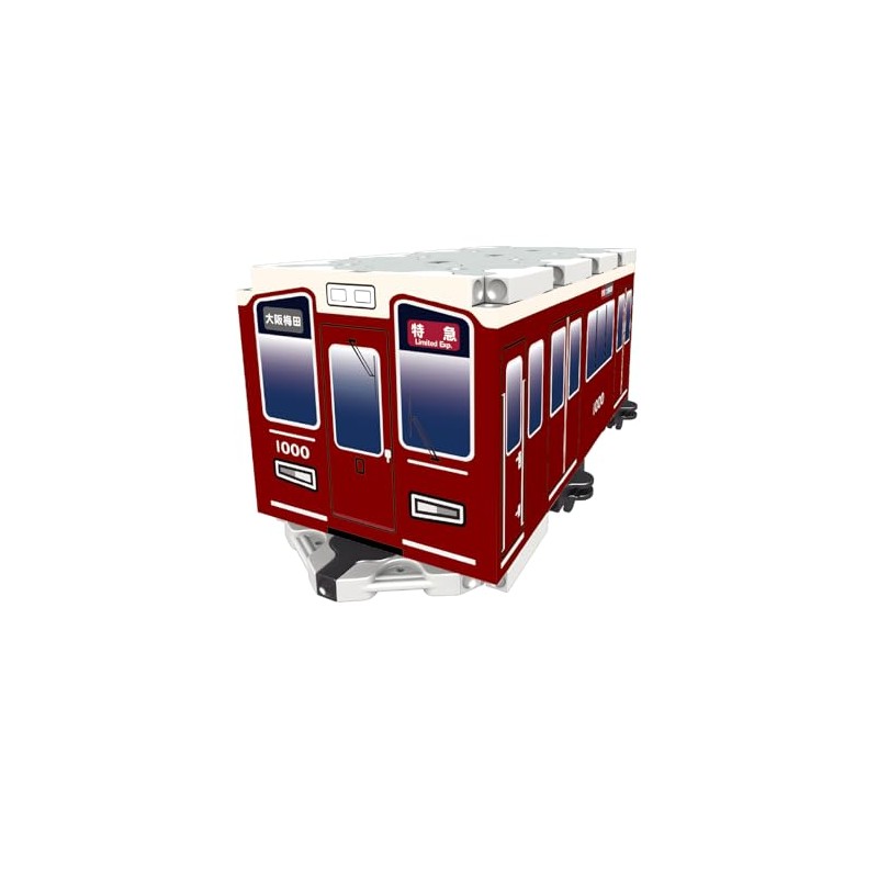 Yoshiritsu LaQ Train Hankyu Electric Railway 1000 Series (92pcs+SP8pcs) L008688