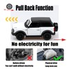 TOKAXI 1/36 Scale Ford Bronco 2dr Diecast Car Models,Pull Back