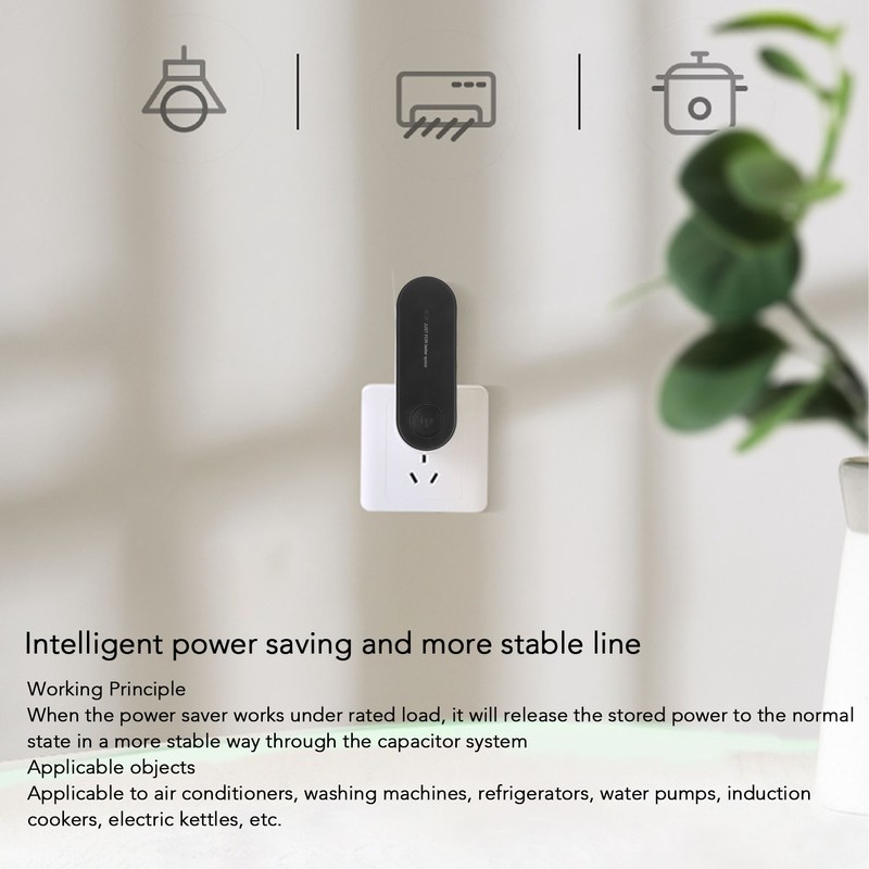 3Pcs Power Saver Quiet 10KW Smart Electricity Saving Box for