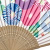 Midori Folding Fan 298 Morning Glory Pattern 58298006