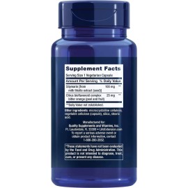 Silimarina Con Bioflavonoides Cítricos 90 Cásulas Natural