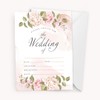 Kirsten McMillan Floral Wedding Invitations with Envelopes - A6 Designed