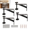 4 PCS Undermount Sink Brackets, Undermount Sink Repair Kits, Sink