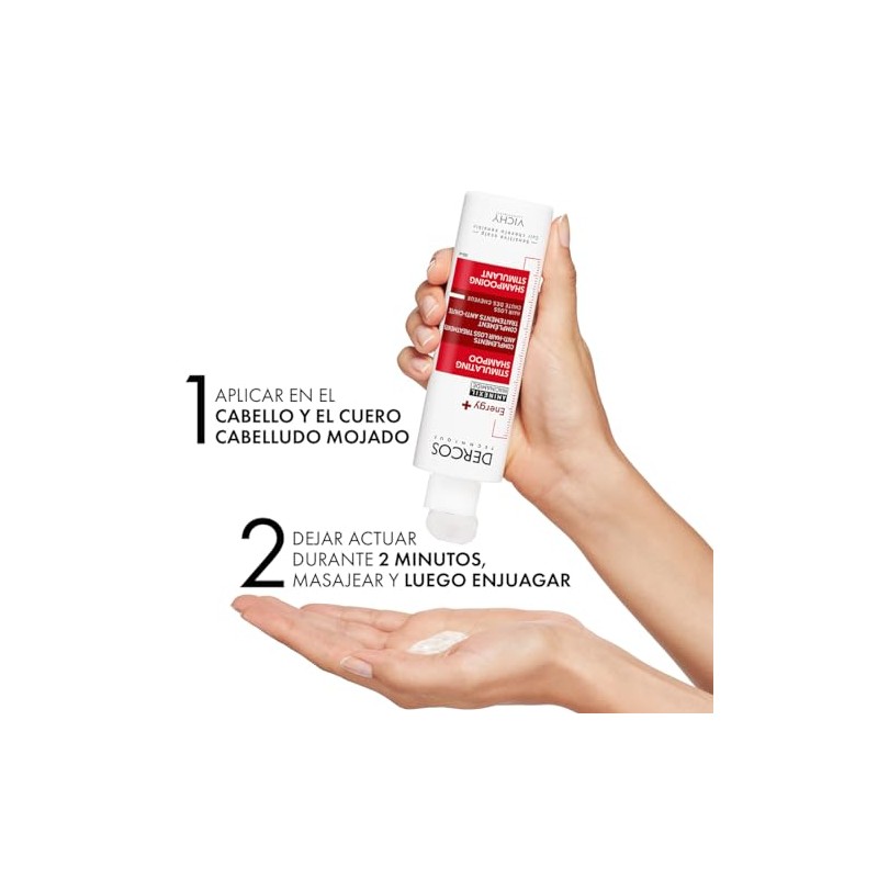 Shampoo Estimulante Anti-caída con Aminexil Vichy Dercos 200ml