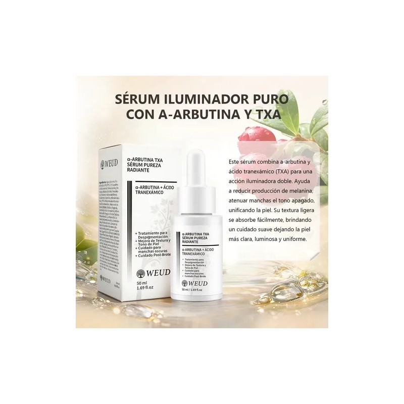 Manchas Piel Radiante Sérum -arbutina Txa 50ml Weud