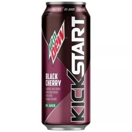 Mountain Dew Mtn Dew Kickstart Black Cherry 16oz Can Sold Per Can