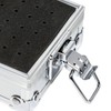 Nail Drill Bit Holder Case 25 Holes Transparent Flip Cover