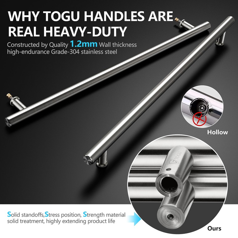 TOGU TG-6012 900mm/ 36 inch SUS 304 Stainless Steel Long